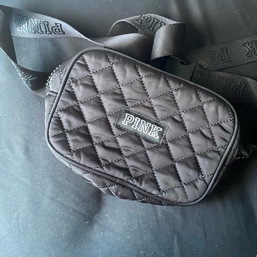 Victoria’s Secret PINK Black & White Fanny Pack